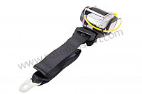 P121960 - Rear seat belt for Porsche Cayenne / 955 / 9PA • 2006 • Cayenne turbo • Automatic gearbox
