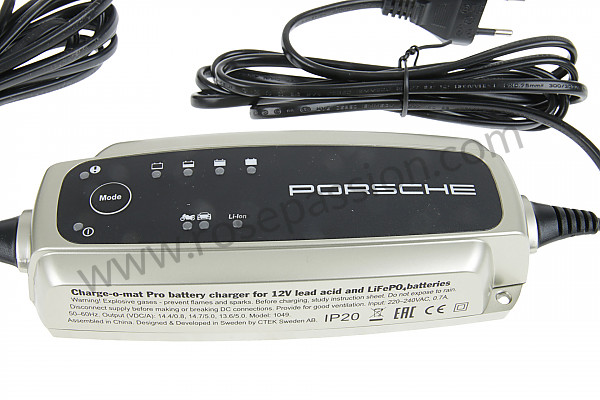 P90045 - Onderhoudsdoos batterijlading voor Porsche 356B T6 • 1962 • 1600 s (616 / 12 t6) • Coupe karmann b t6 • Manuele bak 4 versnellingen