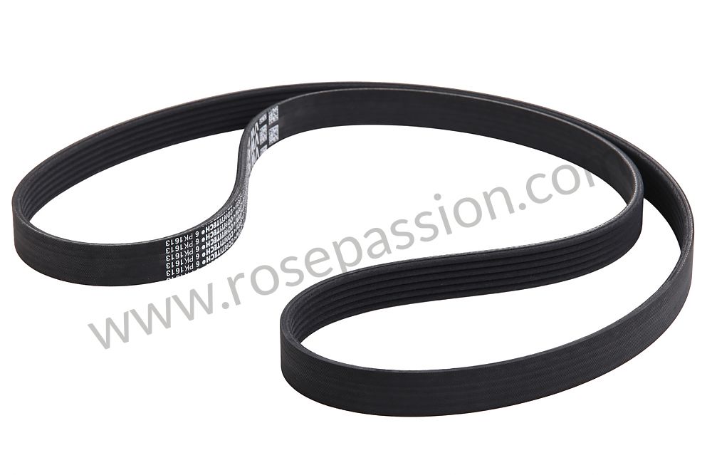 Poly rib clearance belt