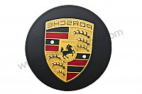 P163543 - Radzierdeckel für Porsche 997-2 / 911 Carrera • 2012 • 997 black edition • Coupe • 6-gang-handschaltgetriebe