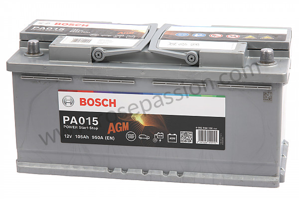 P165669 - Batterie pour Porsche Panamera / 970 • 2014 • Panamera turbo s • Boite PDK