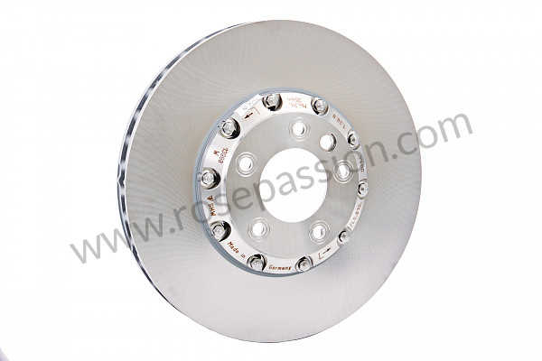 P112635 - Brake disc for Porsche Cayenne / 957 / 9PA1 • 2009 • Turbo s • Automatic gearbox
