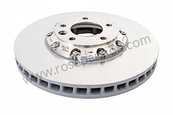 P112635 - Brake disc for Porsche Cayenne / 957 / 9PA1 • 2008 • Turbo e81 • Automatic gearbox
