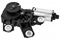 P126718 - Wiper motor for Porsche Cayenne / 957 / 9PA1 • 2009 • Cayenne diesel • Automatic gearbox