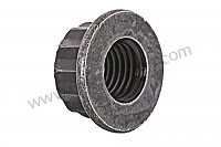 P40621 - Nut for Porsche 911 Turbo / 911T / GT2 / 965 • 1994 • 3.6 turbo • Coupe • Manual gearbox, 5 speed