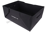 P566667 - 95B044009 - Luggage compartment cover black for Porsche