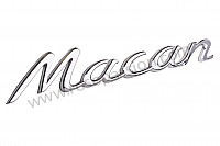 P217544 - Logotipo para Porsche Macan / 95B • 2016 • Macan gts