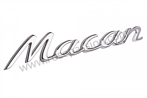 P217544 - Monogramme pour Porsche Macan / 95B • 2016 • Macan 2,0 essence tfsi 252 cv