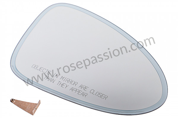 P206399 - Cristallo dello specch. per Porsche 