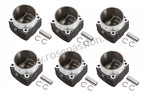 P72052 - Cylinder with pistons for Porsche 