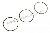 P42391 - Set of piston rings for Porsche 964 / 911 Carrera 2/4 • 1993 • 964 carrera 4 • Coupe • Manual gearbox, 5 speed