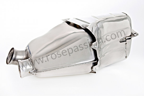 P42578 - Rear muffler for Porsche 911 Turbo / 911T / GT2 / 965 • 1991 • 3.3 turbo • Coupe • Manual gearbox, 5 speed