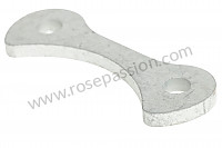 P42884 - Retainer plate for Porsche 964 / 911 Carrera 2/4 • 1991 • 964 carrera 2 • Coupe • Manual gearbox, 5 speed