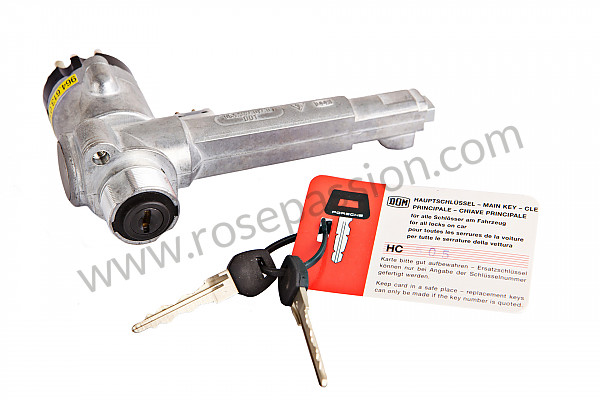 P43111 - Steering lock for Porsche 911 G • 1975 • 2.7 carrera • Coupe • Manual gearbox, 4 speed