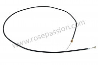 P43714 - Bowden cable for Porsche 964 / 911 Carrera 2/4 • 1990 • 964 carrera 2 • Targa • Manual gearbox, 5 speed