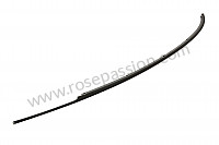 P46970 - Moulure latérale de lunette targa noir pour Porsche 964 / 911 Carrera 2/4 • 1991 • 964 carrera 2 • Targa • Boite auto