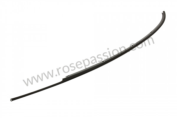 P46970 - Moulure latérale de lunette targa noir pour Porsche 