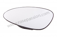 P47709 - Mirror glass for Porsche 993 / 911 Carrera • 1995 • 993 rs • Coupe • Manual gearbox, 6 speed