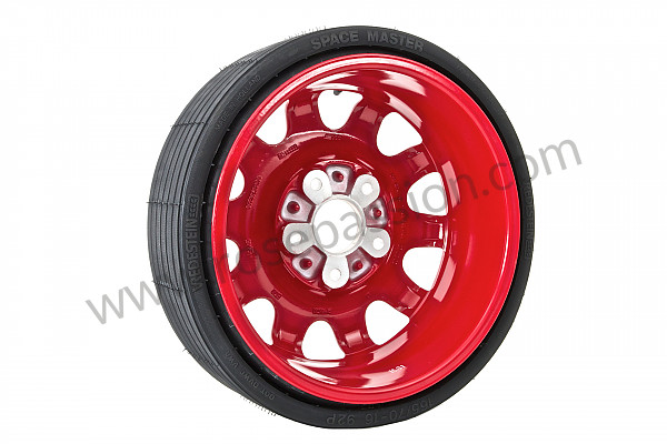 P47817 - Emergency wheel for Porsche 911 Turbo / 911T / GT2 / 965 • 1992 • 3.3 turbo • Coupe • Manual gearbox, 5 speed