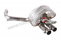 P235961 - Rear muffler for Porsche Panamera / 970 • 2014 • Panamera 2s • Pdk gearbox