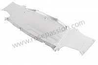 P176085 - Cache sous caisse arrière panamera 2010-2013 pour Porsche 
