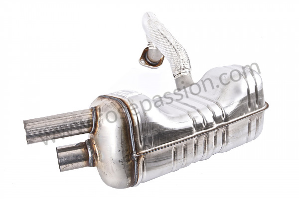 P185865 - Main exhaust muffler for Porsche Boxster / 981 • 2013 • Boxster • Cabrio • Pdk gearbox