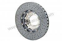 P132455 - Brake disc for Porsche 997-2 / 911 Carrera • 2009 • 997 c2s • Coupe • Manual gearbox, 6 speed