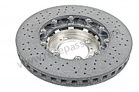 P132455 - Brake disc for Porsche 997-2 / 911 Carrera • 2009 • 997 c2s • Coupe • Manual gearbox, 6 speed