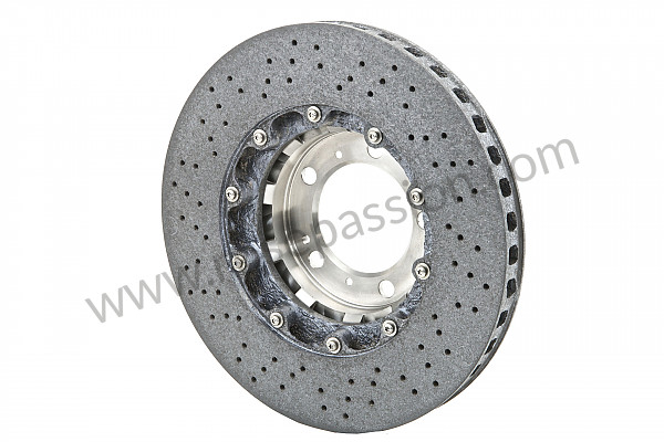 P132455 - Brake disc for Porsche Cayman / 987C2 • 2009 • Cayman 2.9 • Pdk gearbox