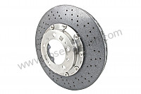 P132455 - Brake disc for Porsche Cayman / 987C2 • 2009 • Cayman 2.9 • Pdk gearbox