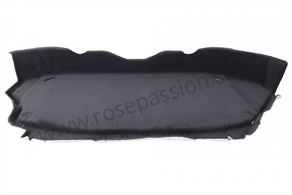 P254832 - Estera | revestimiento | pecho | negro para Porsche 