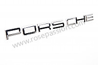 P186072 - Scritta per Porsche 