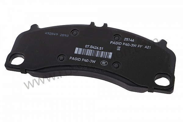 P177141 - Brake pad repair set for Porsche 991 • 2016 • 991 c2 • Coupe • Pdk gearbox