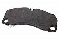 P177141 - Bremsbelag-reparatursatz für Porsche 991 • 2014 • 991 c4 • Coupe • 7-gang-handschaltgetriebe