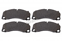 P177141 - Conjunto pastilhas travao para Porsche 991 • 2015 • 991 c2 gts • Coupe • Caixa pdk