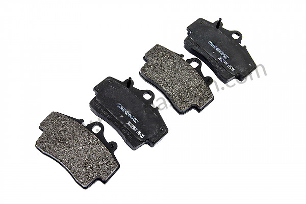 P71304 - Brake pads for Porsche Boxster / 986 • 1999 • Boxster 2.5 • Cabrio • Manual gearbox, 5 speed