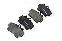 P71304 - Brake pads for Porsche Boxster / 986 • 2000 • Boxster 2.7 • Cabrio • Manual gearbox, 5 speed
