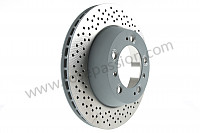 P48523 - Brake disc for Porsche Boxster / 986 • 2001 • Boxster s 3.2 • Cabrio • Manual gearbox, 6 speed