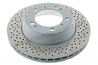 P48523 - Brake disc for Porsche Cayman / 987C2 • 2009 • Cayman s 3.4 • Manual gearbox, 6 speed