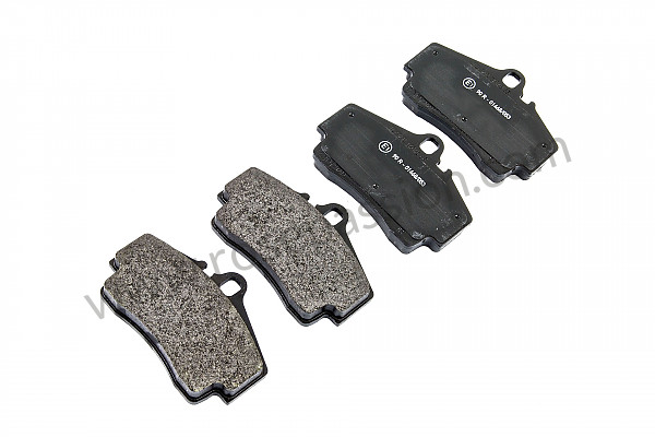 P71303 - Brake pads for Porsche Boxster / 986 • 2002 • Boxster s 3.2 • Cabrio • Automatic gearbox