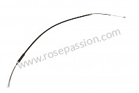 P48629 - Parking-brake cable for Porsche Boxster / 986 • 2000 • Boxster 2.7 • Cabrio • Manual gearbox, 5 speed