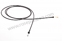 P48848 - Lid-release cable for Porsche Boxster / 986 • 1999 • Boxster 2.5 • Cabrio • Manual gearbox, 5 speed