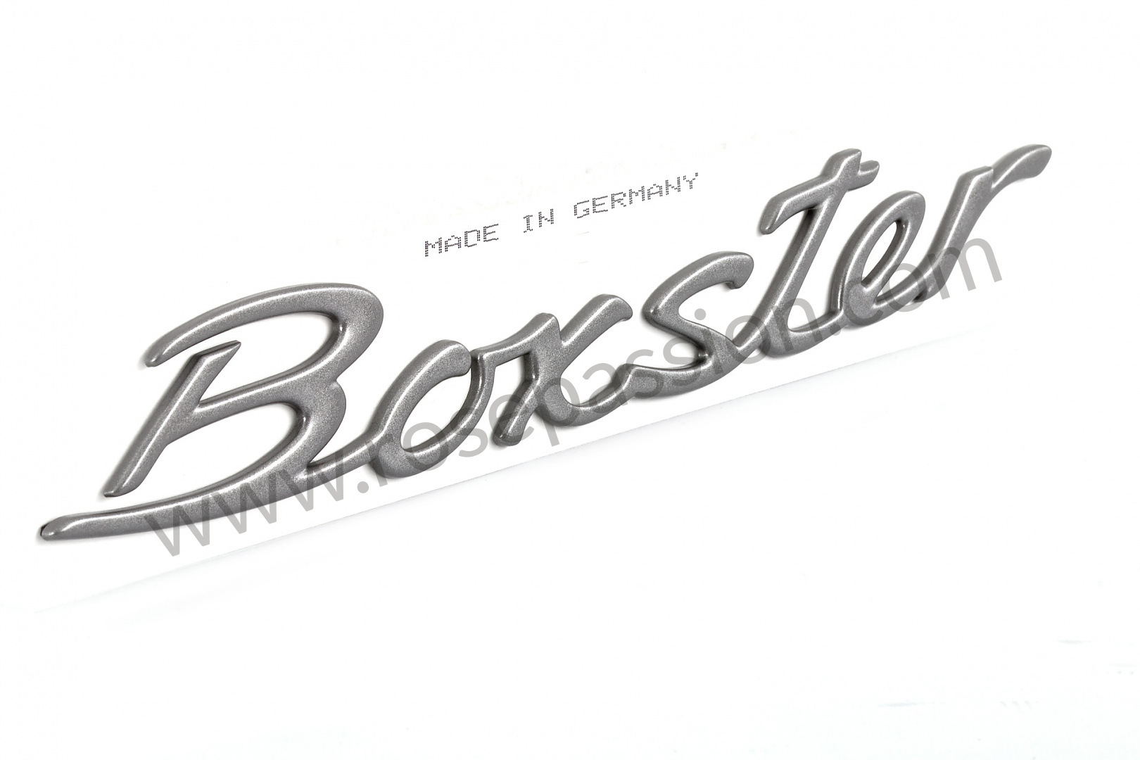 P49813 - 986559237019A4 - Logo 'boxster' - GEMETALLISEERD TITAAN ...