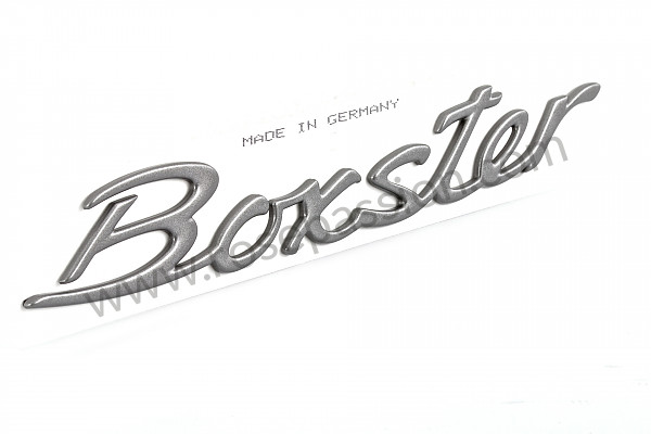 P49813 - Schriftzug für Porsche Boxster / 986 • 2000 • Boxster 2.7 • Cabrio • Automatikgetriebe