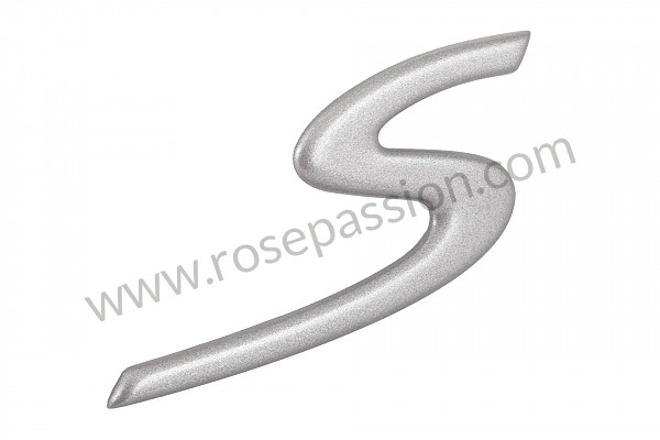 P49814 - Logo for Porsche Boxster / 986 • 2003 • Boxster s 3.2 • Cabrio • Automatic gearbox