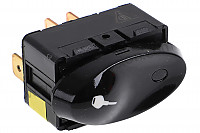 P50234 - Interrupteur de touche noir brillant verrouillage centralise pour Porsche Boxster / 986 • 2001 • Boxster s 3.2 • Cabrio • Boite manuelle 6 vitesses