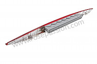 P167456 - Additional brake light for Porsche Boxster / 986 • 1998 • Boxster 2.5 • Cabrio • Manual gearbox, 5 speed