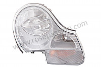 P66129 - Front headlight with white indicator for Porsche Boxster / 986 • 2003 • Boxster 2.7 • Cabrio • Manual gearbox, 5 speed
