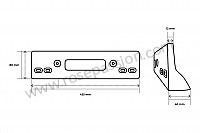 P76512 - Halter für Porsche Boxster / 986 • 2003 • Boxster 2.7 • Cabrio • 5-gang-handschaltgetriebe