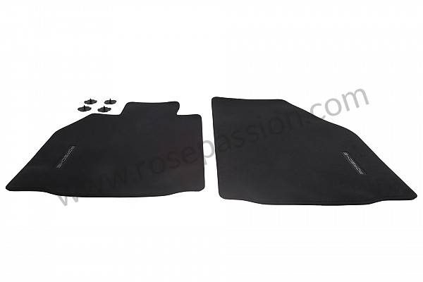 P255027 - Floor mat for Porsche Boxster / 987 • 2005 • Boxster 2.7 • Cabrio • Manual gearbox, 5 speed